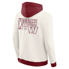 Darius Rucker Collection Distressed Graphics Full-Zip Hoodie - Washington Commanders Hoodies