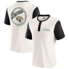 Darius Rucker Collection Henley Colorblock Slub Pocket T-Shirt - Jacksonville Jaguars T-shirts