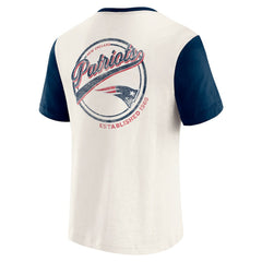 Darius Rucker Collection Henley Colorblock Slub Pocket T-Shirt - New England Patriots T-shirts