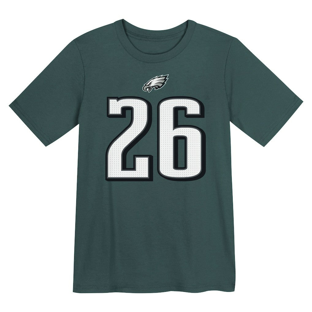 Saquon Barkley  Preschool Player Name & Number T-Shirt - Philadelphia Eagles T-shirts