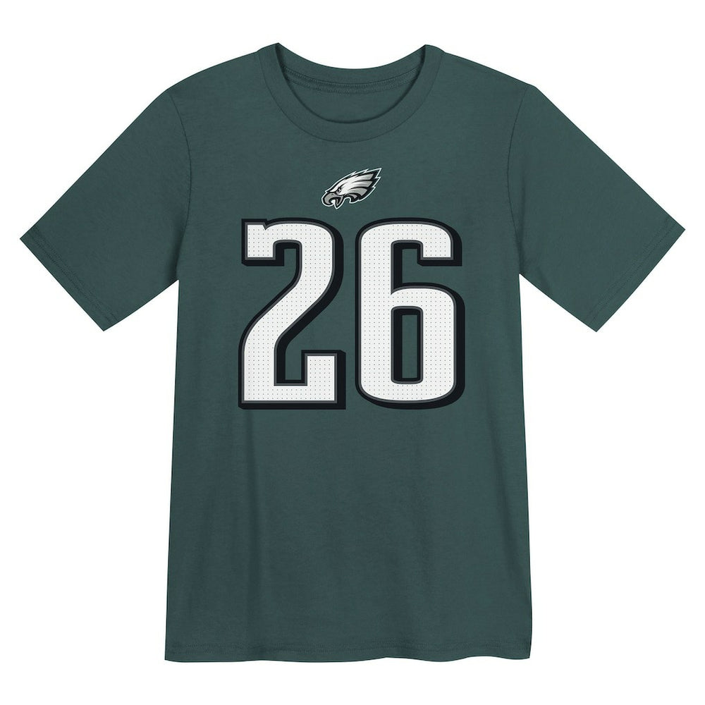 Saquon Barkley  Preschool Player Name & Number T-Shirt - Philadelphia Eagles T-shirts