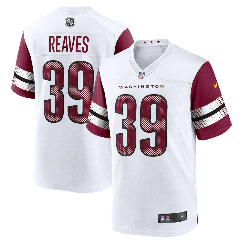 Jeremy Reaves  Game Jersey - Washington Commanders Jerseys
