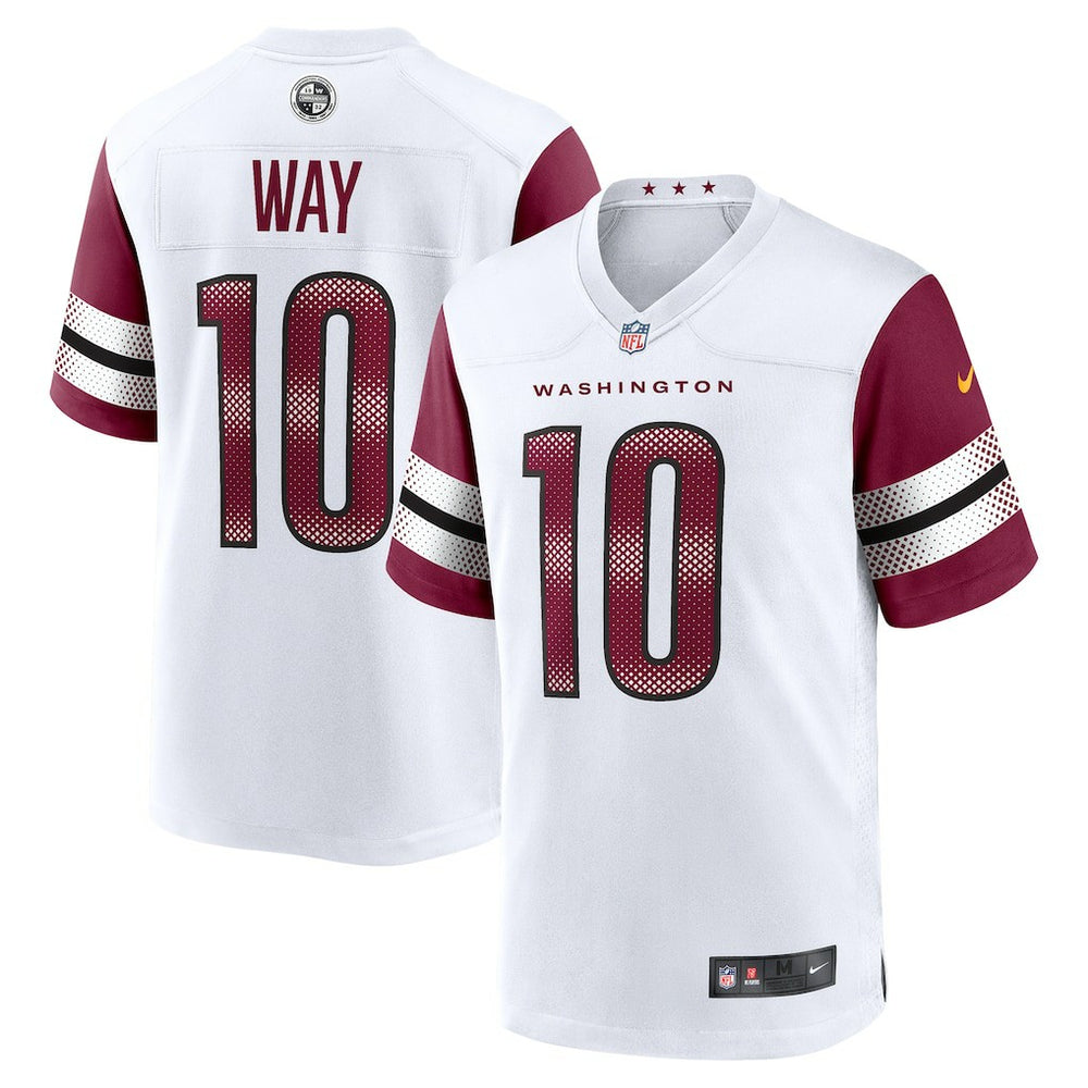Tress Way  Game Jersey - Washington Commanders Jerseys
