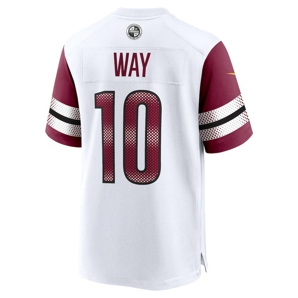 Tress Way  Game Jersey - Washington Commanders Jerseys