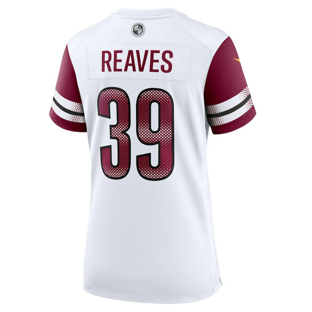 Jeremy Reaves  Women's Game Jersey - Washington Commanders Jerseys