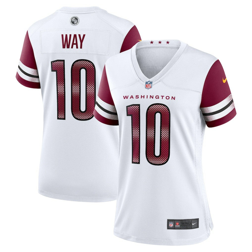Tress Way  Women's Game Jersey - Washington Commanders Jerseys