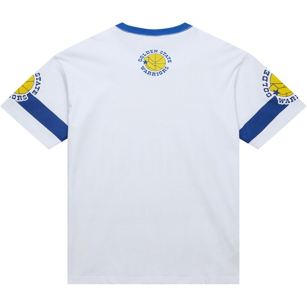 Mitchell & Ness Golden State Warriors Unisex Hardwood Classics Vintage Team Origins Premium T-Shirt sale