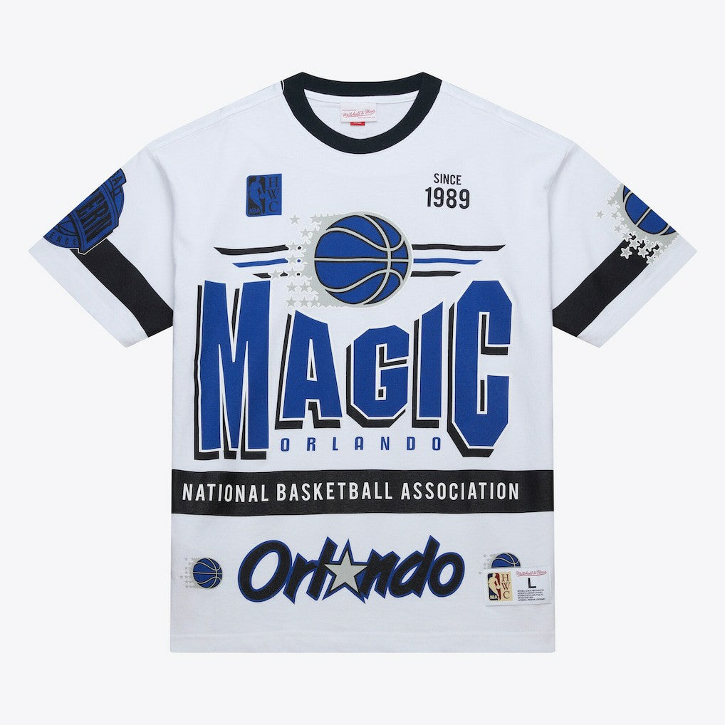 Mitchell & Ness Orlando Magic Unisex Hardwood Classics Vintage Team Origins Premium T-Shirt