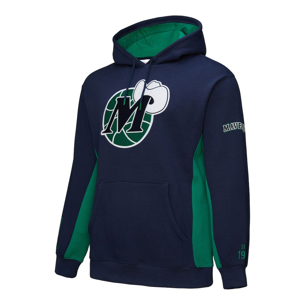 Mitchell & Ness Dallas Mavericks Hardwood Classics Team Origins Fleece Pullover Hoodie sale