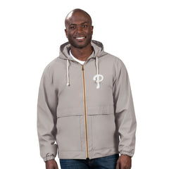 Gray Philadelphia Phillies G-III Sports by Carl Banks Full-Zip Rain Jacket