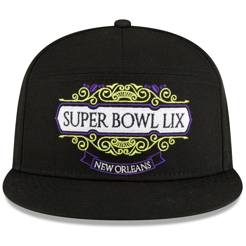 Super Bowl LIX Tarmac Split Panel 9FIFTY Snapback Hat - Philadelphia Eagles Hats