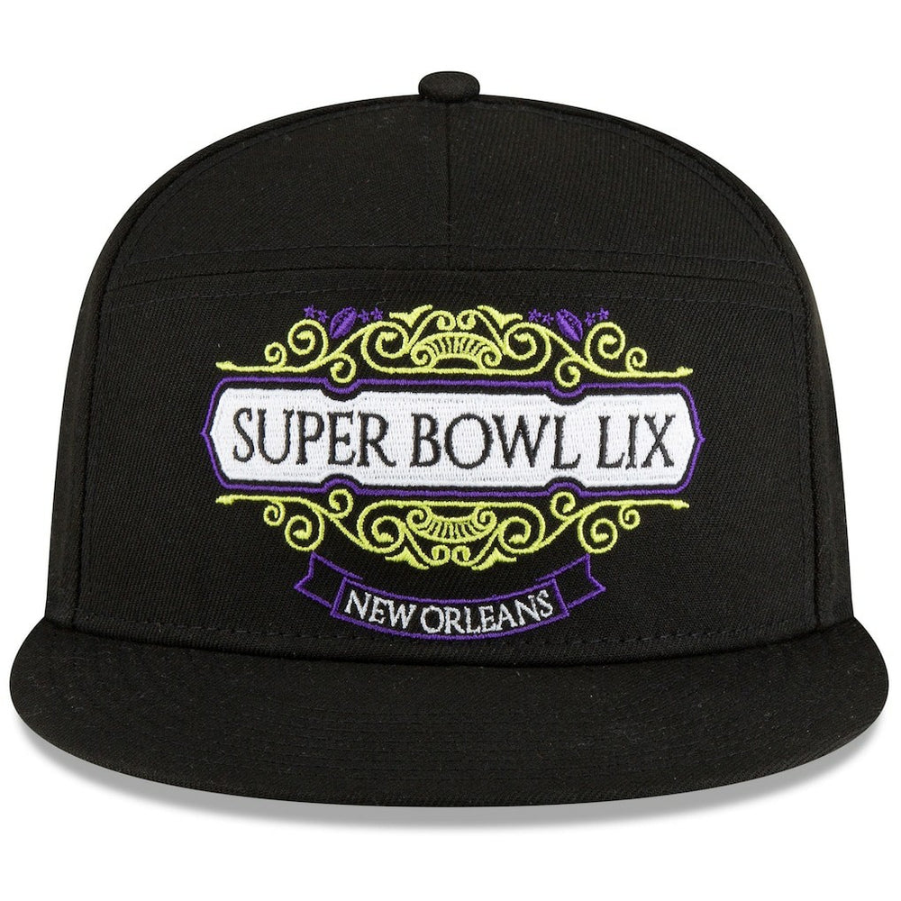 Super Bowl LIX Tarmac Split Panel 9FIFTY Snapback Hat - Philadelphia Eagles Hats