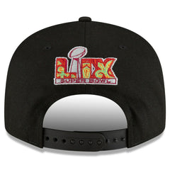 Super Bowl LIX Tarmac Split Panel 9FIFTY Snapback Hat - Philadelphia Eagles Hats