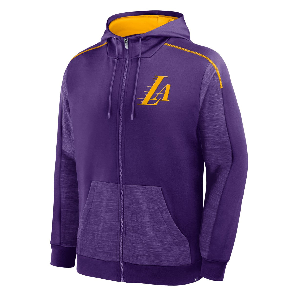 Fanatics Los Angeles Lakers Back Door Cut Play Defender Full-Zip Hoodie