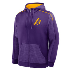 Fanatics Los Angeles Lakers Back Door Cut Play Defender Full-Zip Hoodie