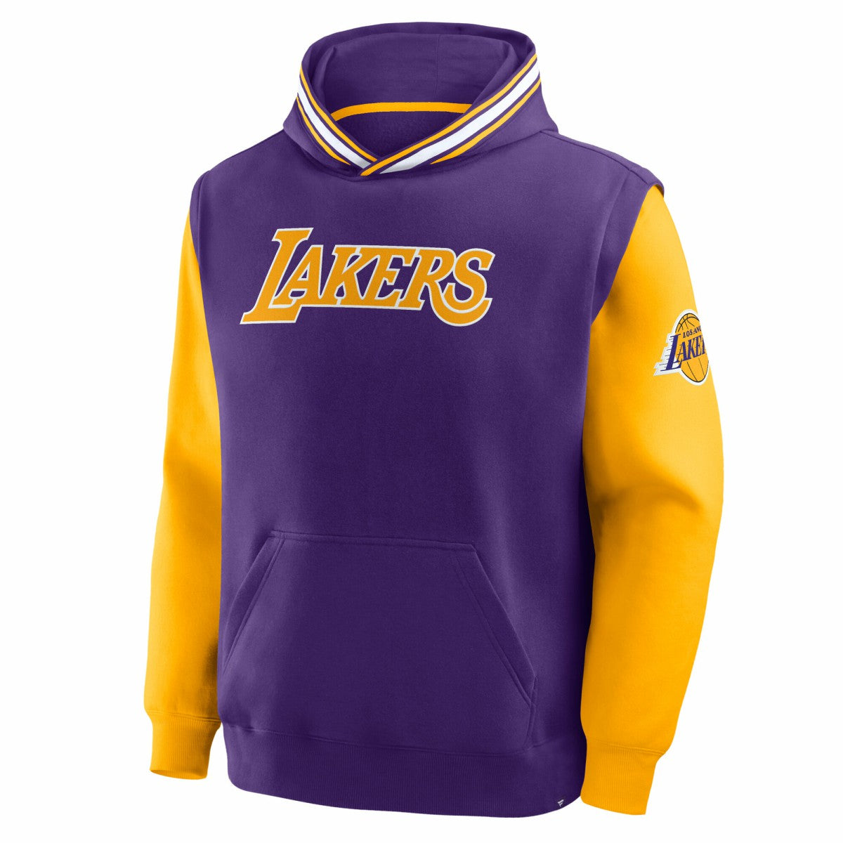Fanatics Los Angeles Lakers Half Court Shot Clock Fastbreak Hoodie