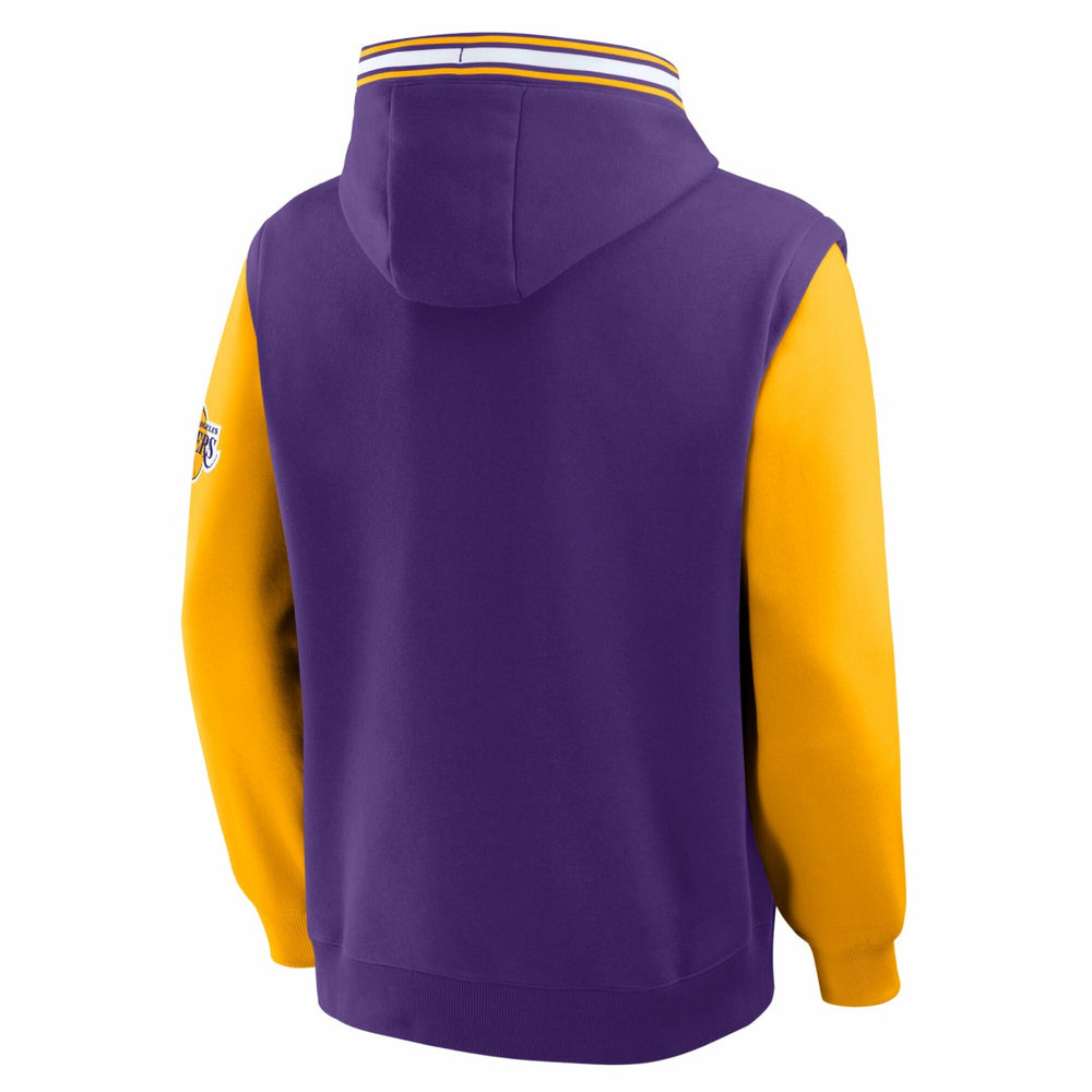 Fanatics Los Angeles Lakers Half Court Shot Clock Fastbreak Hoodie