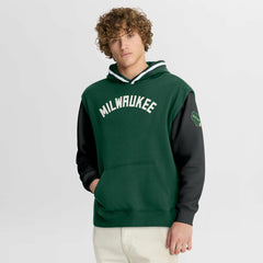 Fanatics Milwaukee Bucks Half Court Shot Clock Fastbreak Hoodie