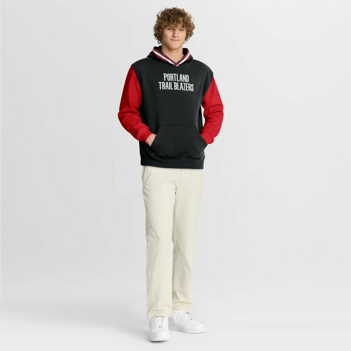 Fanatics Portland Trail Blazers Half Court Shot Clock Fastbreak Hoodie