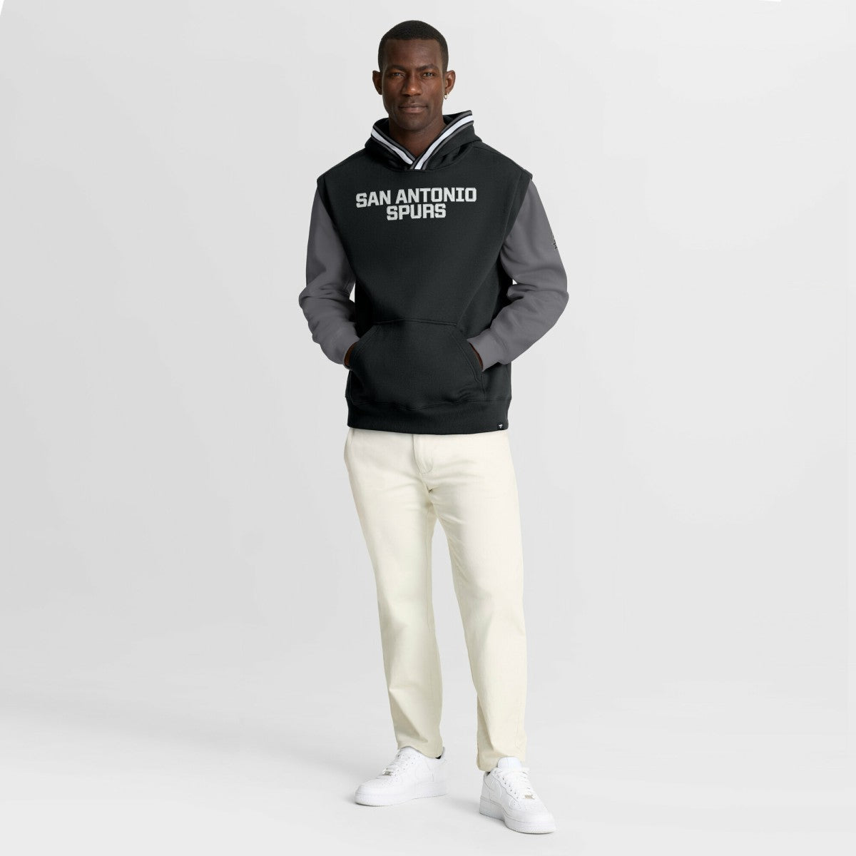Fanatics San Antonio Spurs Half Court Shot Clock Fastbreak Hoodie