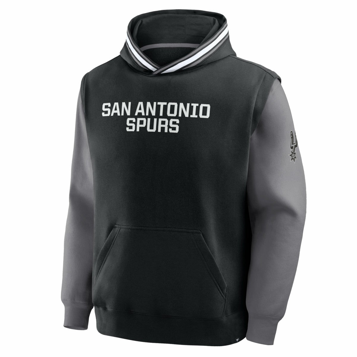 Fanatics San Antonio Spurs Half Court Shot Clock Fastbreak Hoodie