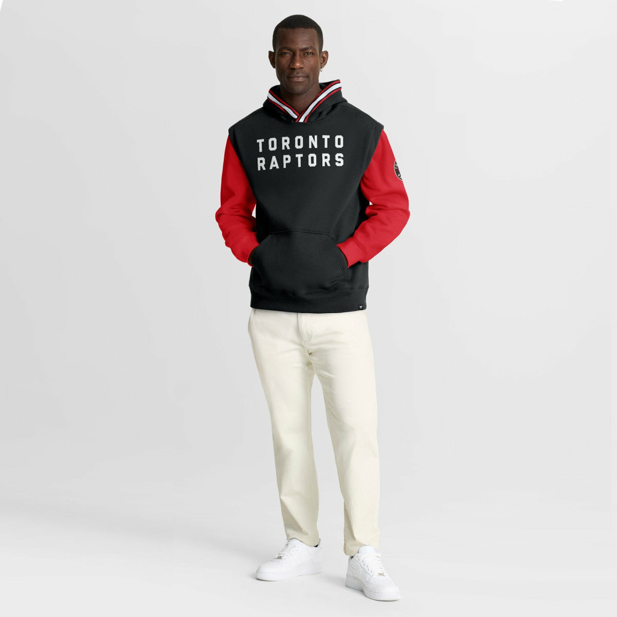 Fanatics Toronto Raptors Half Court Shot Clock Fastbreak Hoodie