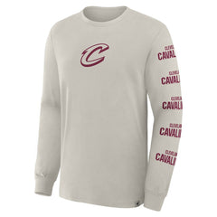 Fanatics Cleveland Cavaliers Crossover Collection Ball Screen Action Premium Long Sleeve T-Shirt sale