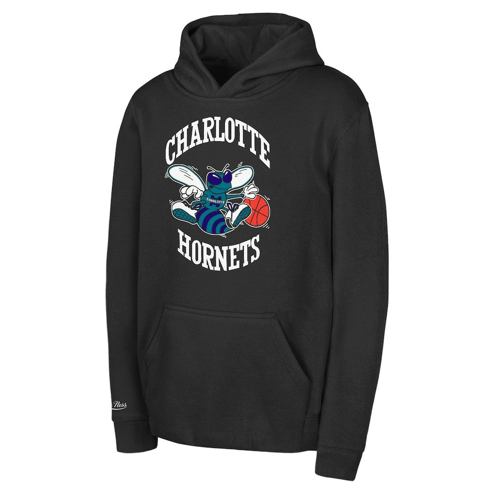 Mitchell & Ness Charlotte Hornets Preschool Retro Logo Pullover Hoodie