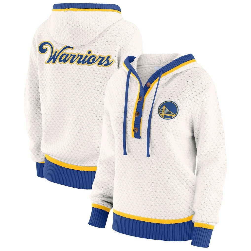 Golden State Warriors WEAR by Erin Andrews Women's Plus Size Hoodie Sweater sale
