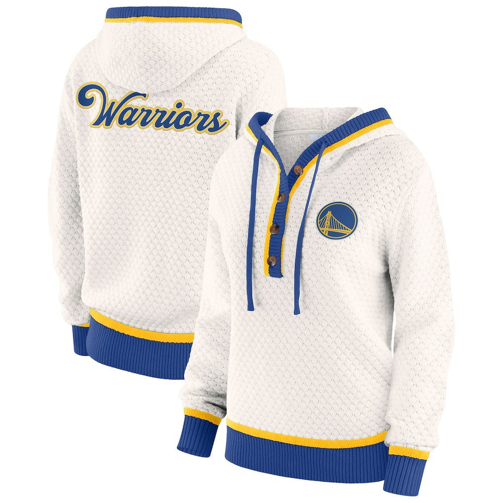 Golden State Warriors WEAR by Erin Andrews Women's Plus Size Hoodie Sweater sale