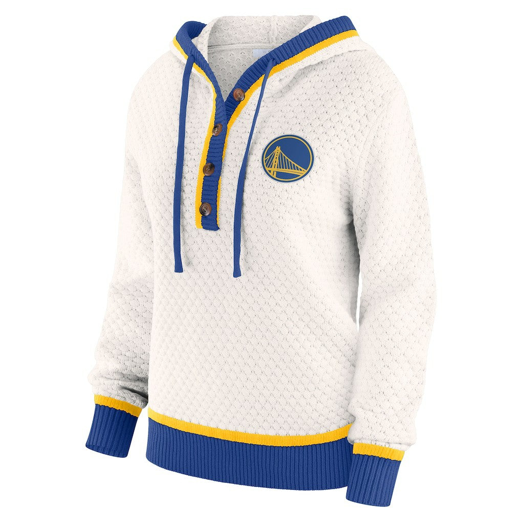 Golden State Warriors WEAR by Erin Andrews Women's Plus Size Hoodie Sweater sale
