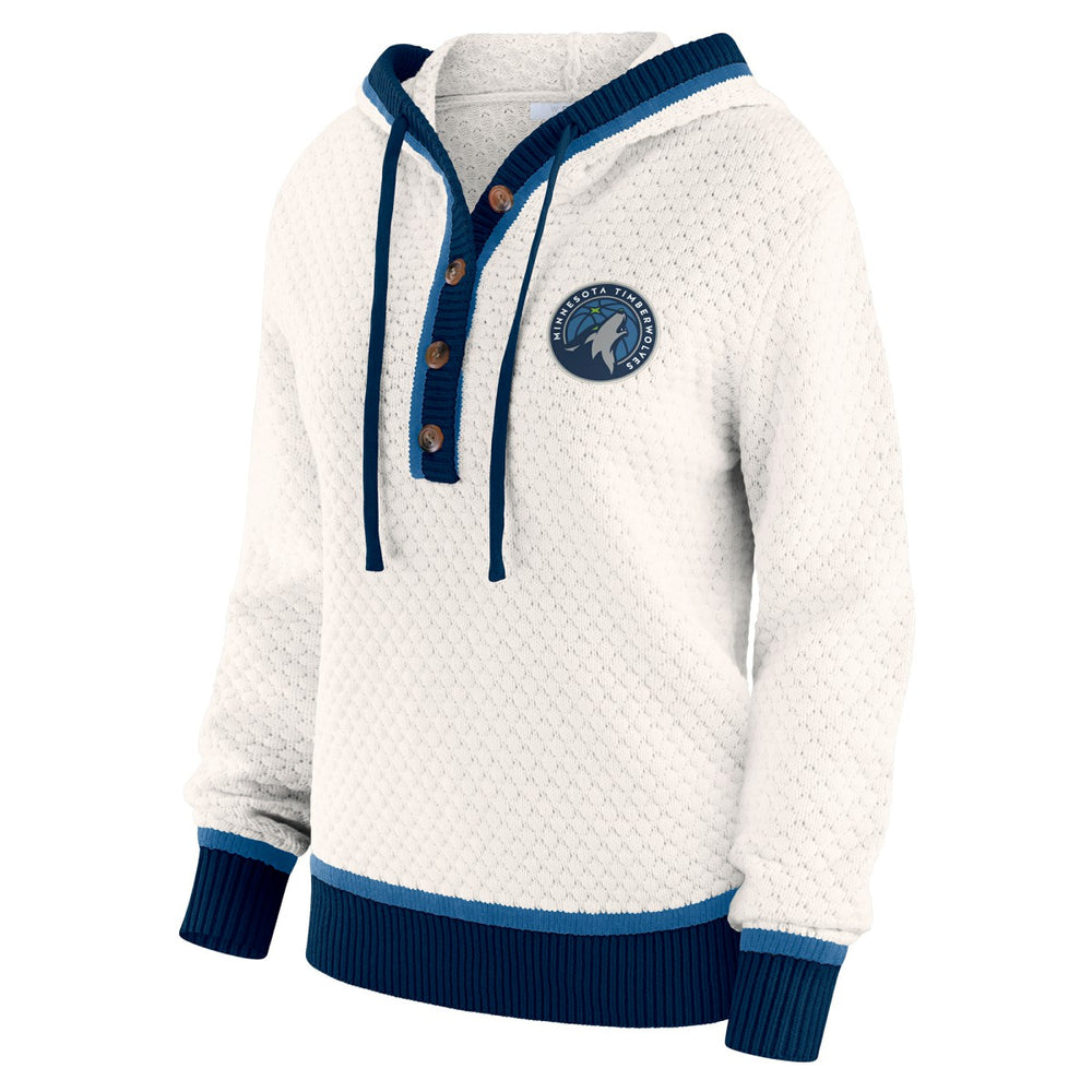 Minnesota Timberwolves WEAR by Erin Andrews Women's Plus Size Hoodie Sweater