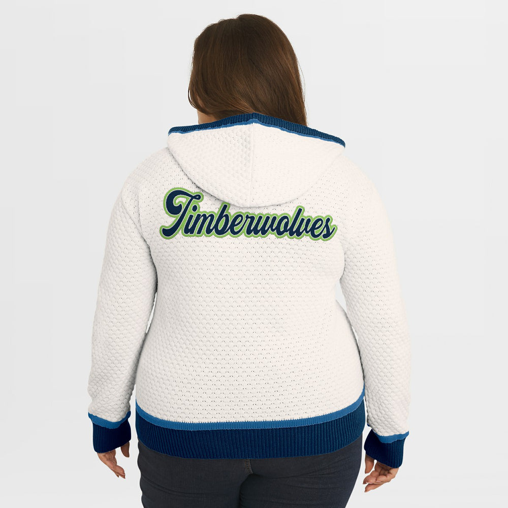 Minnesota Timberwolves WEAR by Erin Andrews Women's Plus Size Hoodie Sweater