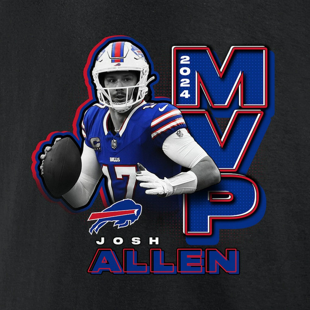 Josh Allen  2024 NFL MVP T-Shirt - Buffalo Bills T-shirts