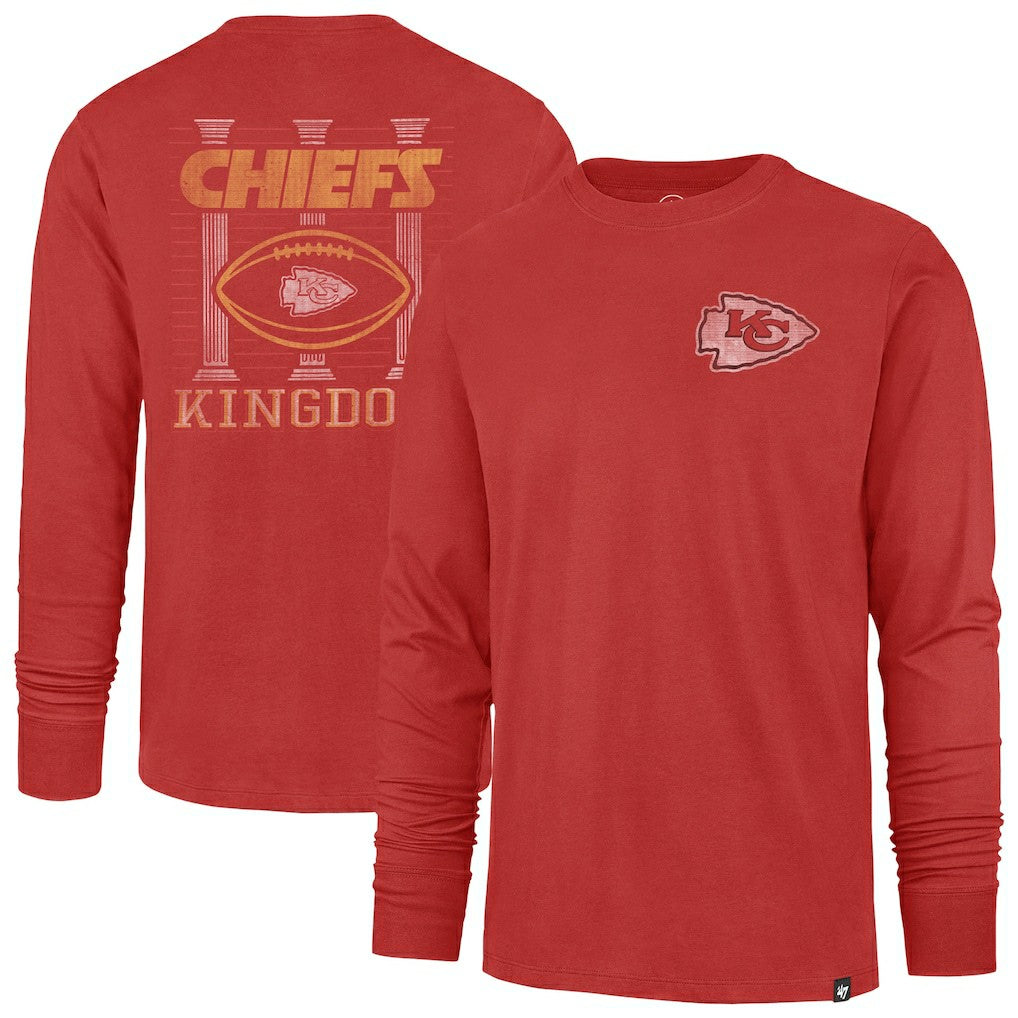 '47 Regional Backer Franklin Long Sleeve T-Shirt - Kansas City Chiefs T-shirts