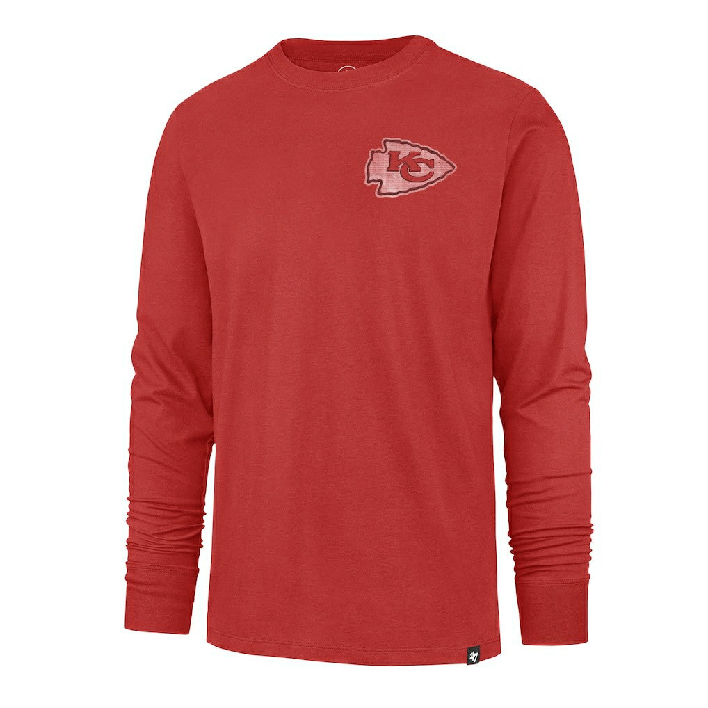 '47 Regional Backer Franklin Long Sleeve T-Shirt - Kansas City Chiefs T-shirts