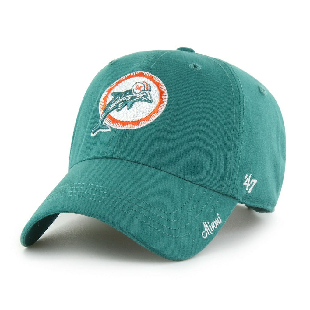 '47 Women's Miata Clean Up Adjustable Hat - Miami Dolphins Hats