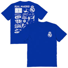 Real Madrid Vive La Fete Women's Impressions Artwork T-Shirt