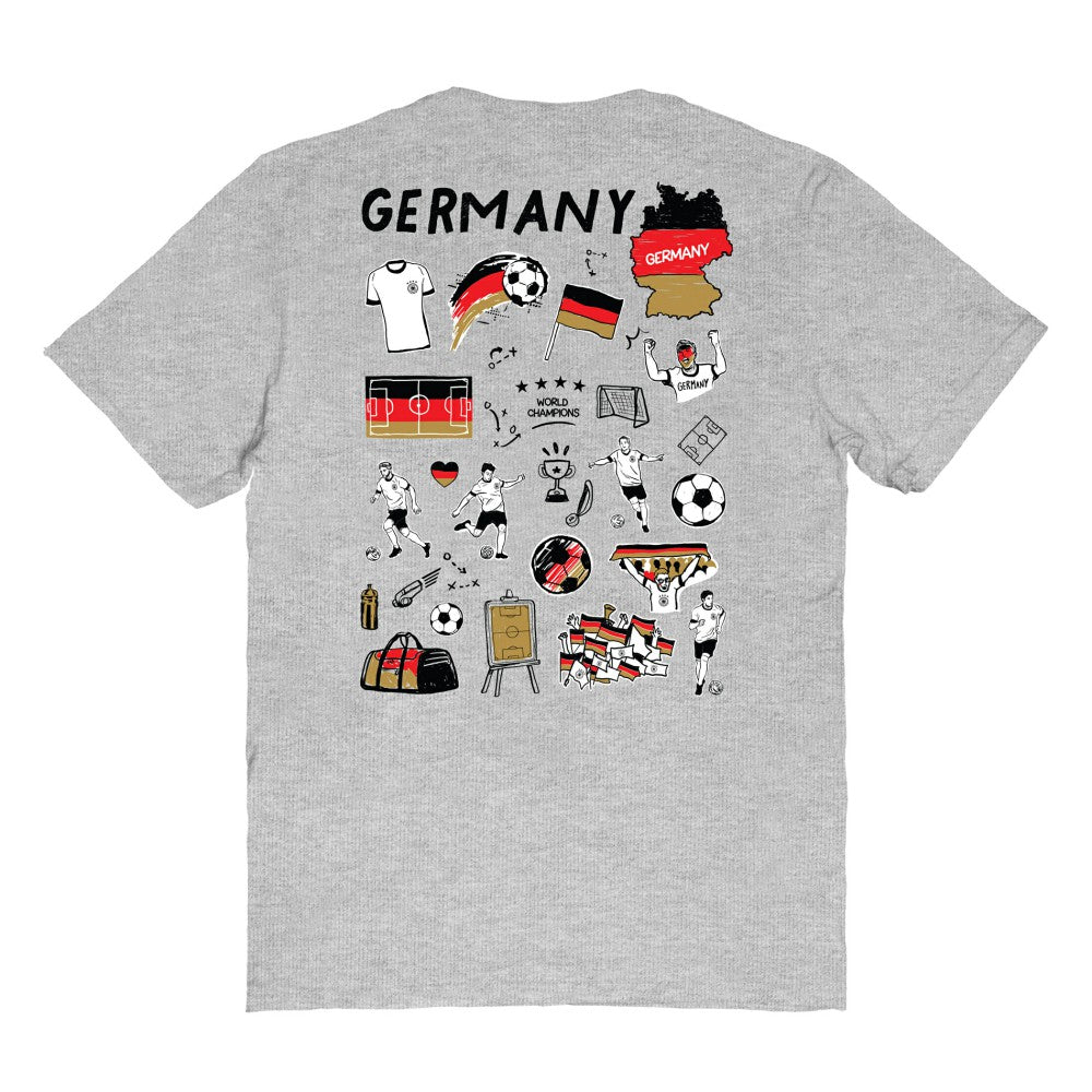 Germany National Team Vive La Fete Women's Impressions Artwork T-Shirt
