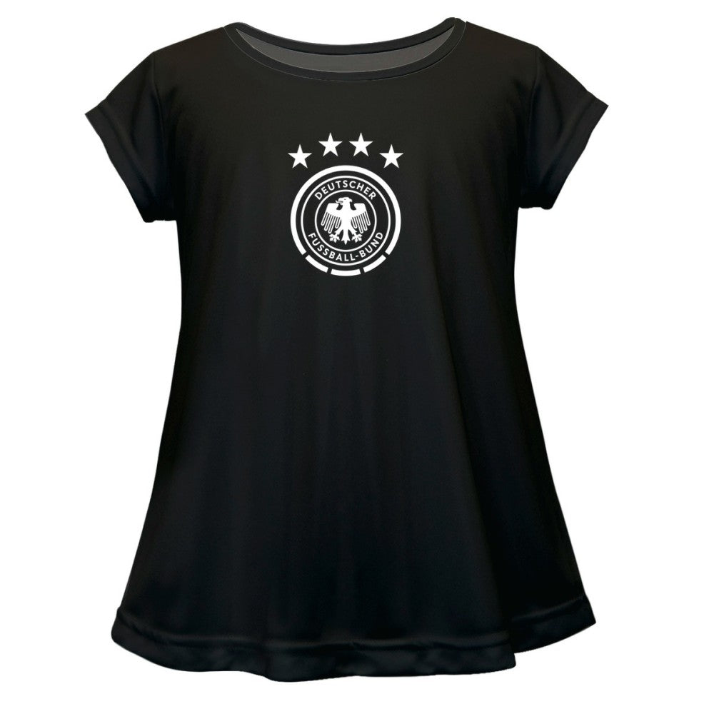 Germany National Team Vive La Fete Girls Youth Color Badge A-Line Top