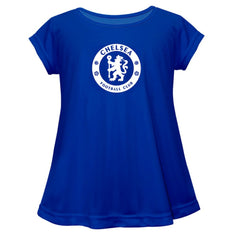Chelsea Vive La Fete Girls Youth Color Badge A-Line Top