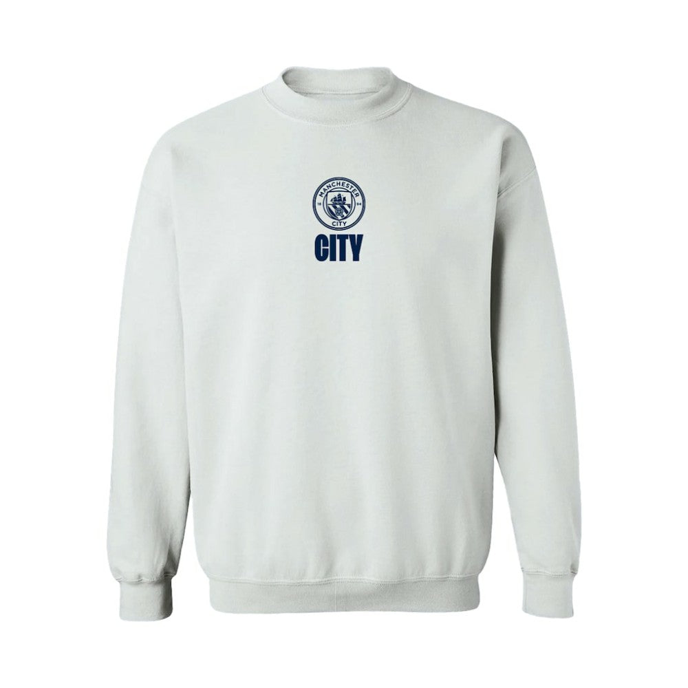 Manchester City Vive La Fete Women's Color Badge Pullover Sweatshirt