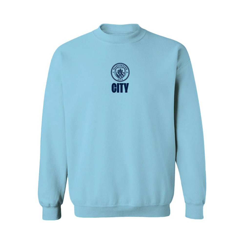 Manchester City Vive La Fete Women's Color Badge Pullover Sweatshirt