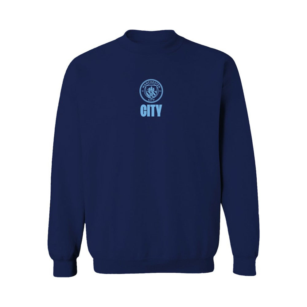 Manchester City Vive La Fete Women's Color Badge Pullover Sweatshirt