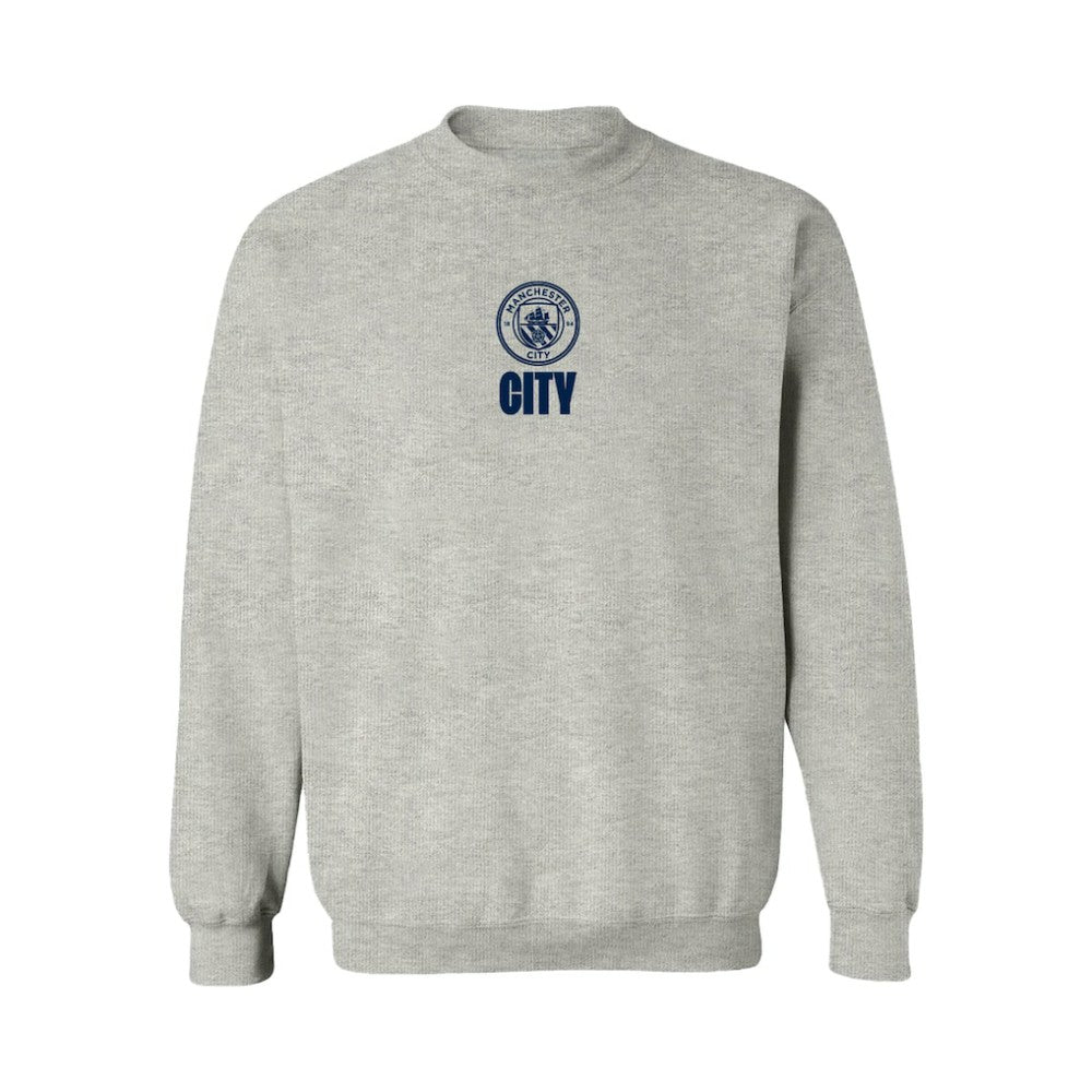 Manchester City Vive La Fete Women's Color Badge Pullover Sweatshirt
