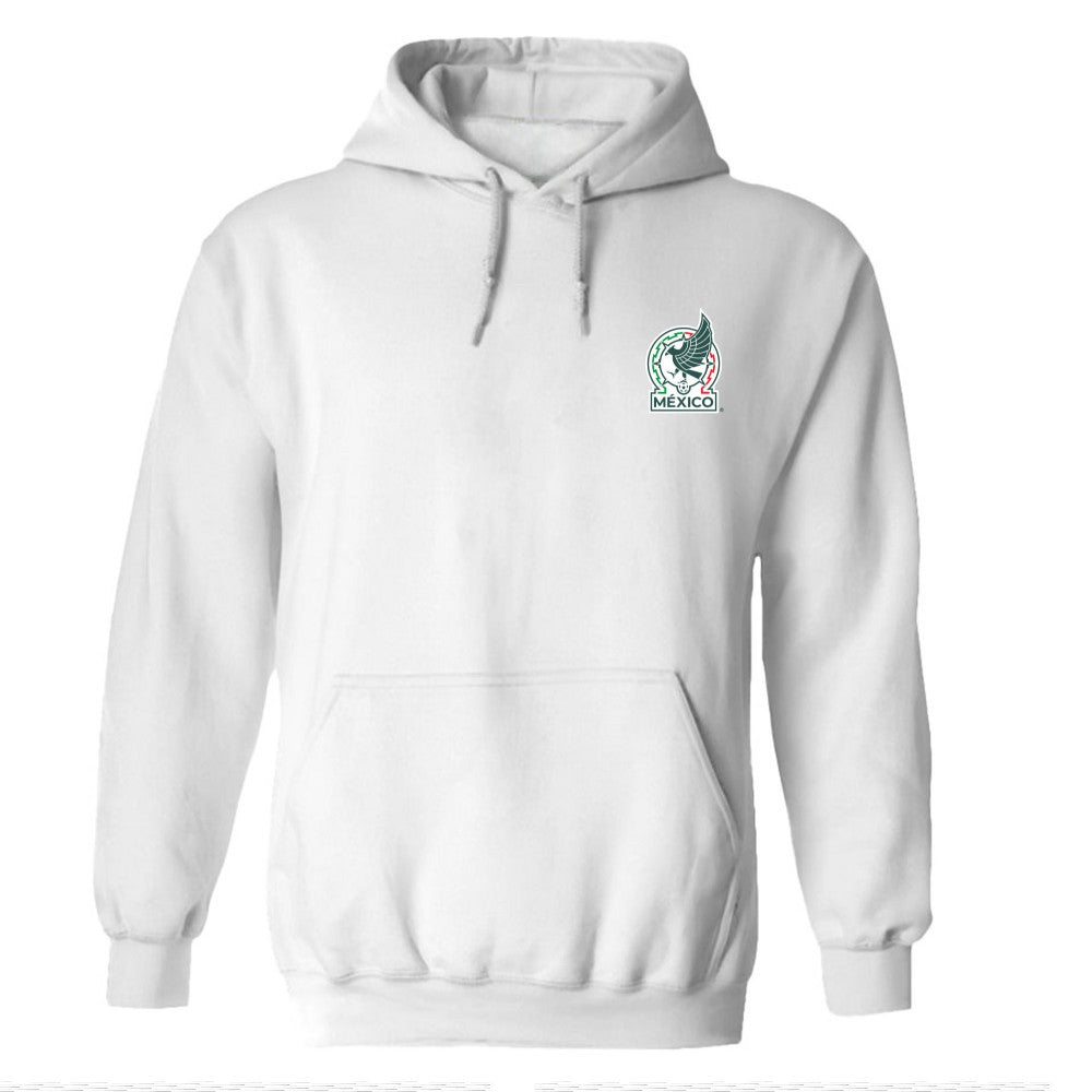 Mexico National Team Vive La Fete Women's Color Badge Pullover Hoodie