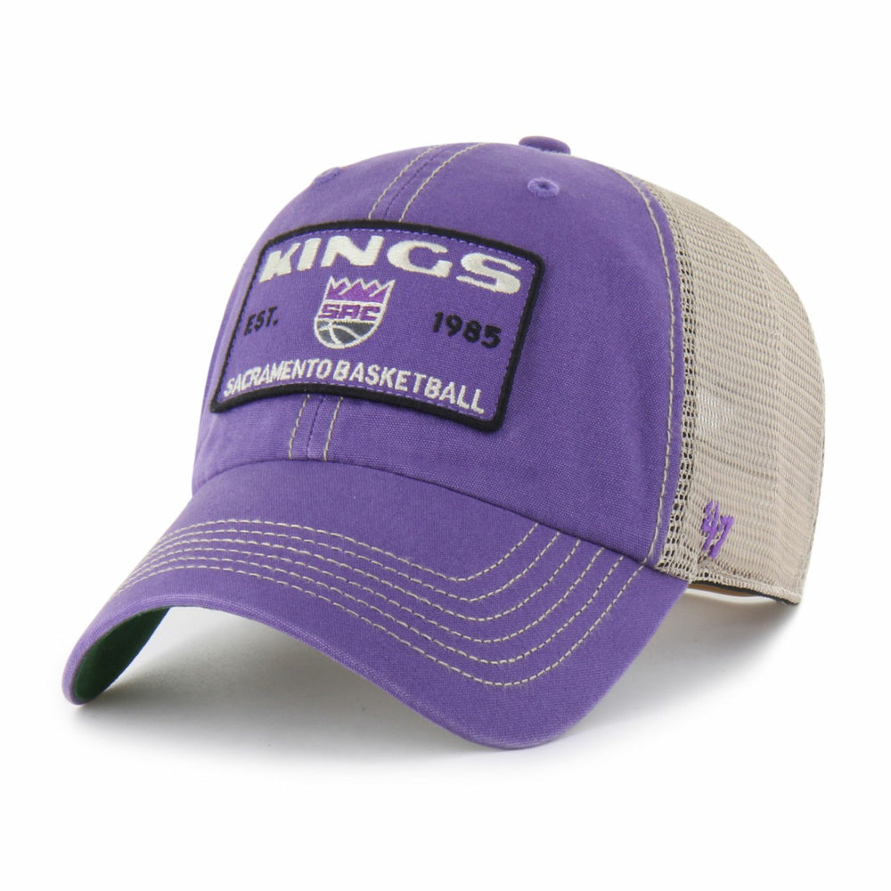 47 brand Sacramento Kings '47 Wabash Patch Clean Up Adjustable Hat
