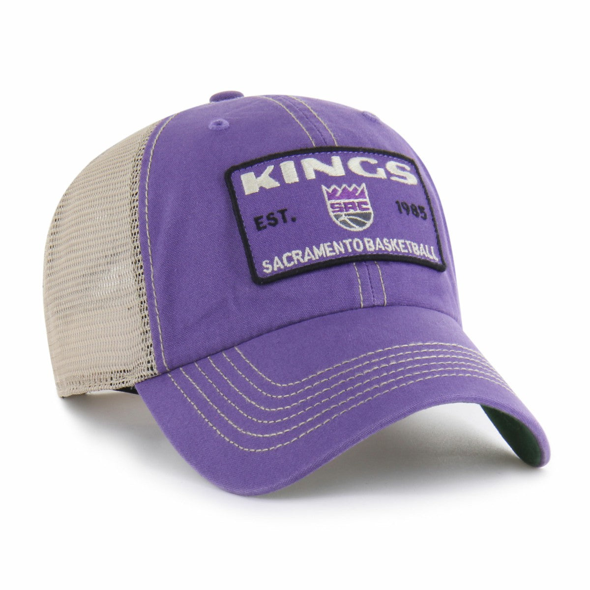 47 brand Sacramento Kings '47 Wabash Patch Clean Up Adjustable Hat