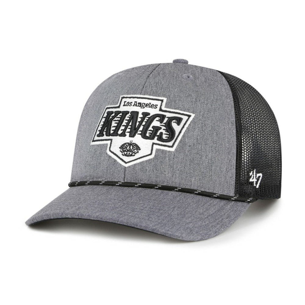NHL Los Angeles Kings '47 Carbon Rope Trucker Adjustable Hat