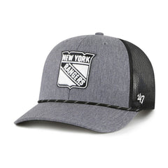 NHL New York Rangers '47 Carbon Rope Trucker Adjustable Hat